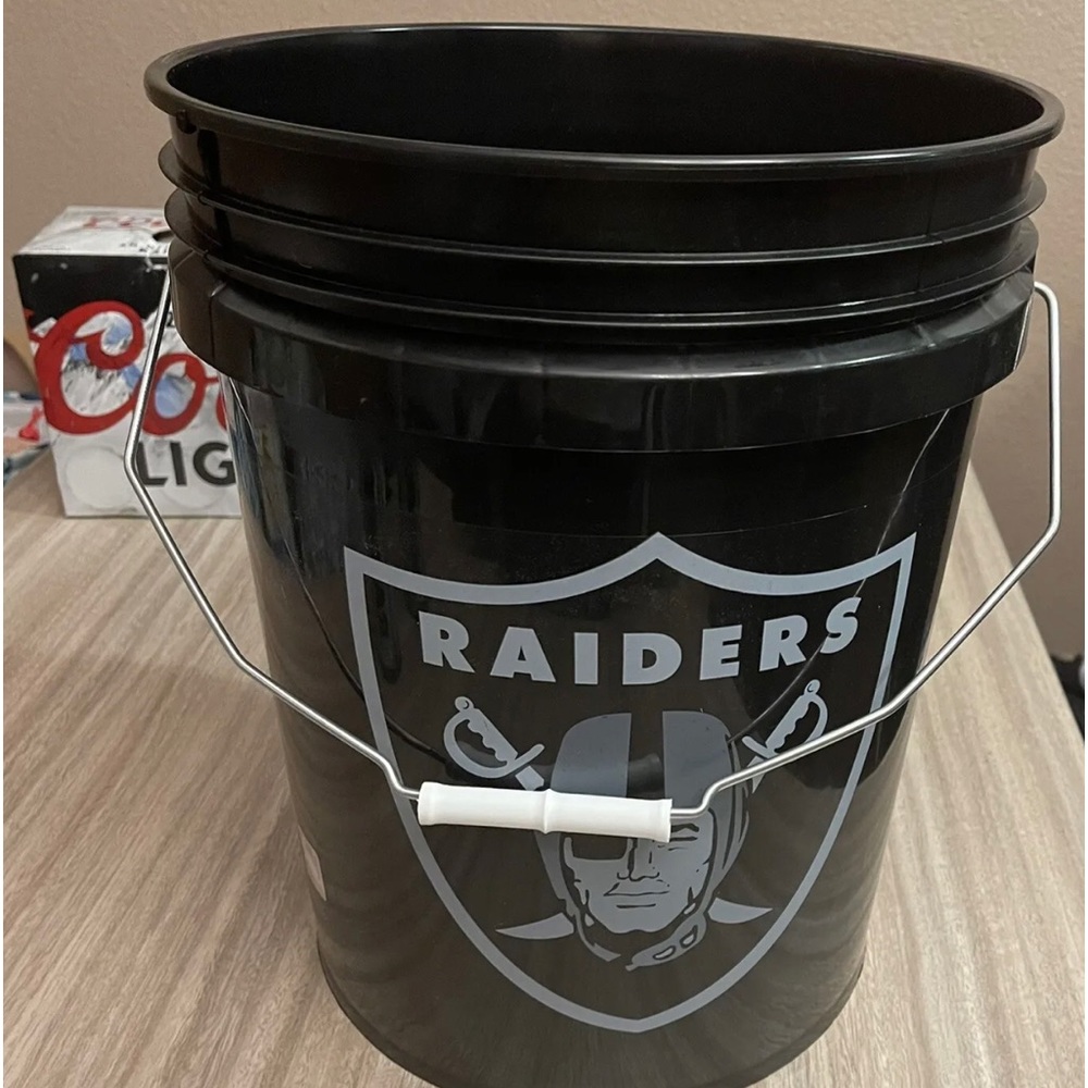 Brand New Las Vegas Raiders BIG 5-Gallon Bucket! Collector Item!